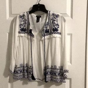 Justify Cropped Blouse (M)